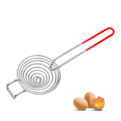Herramienta blanca de acero inoxidable de la separación de la yema de huevo del separador del huevo de los electrodomésticos de la categoría alimenticia