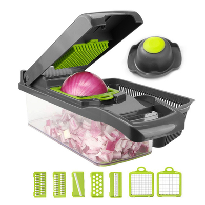 10 en 1 Chopper Slicer Multifunctional vegetal manual
