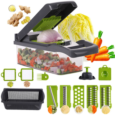 10 en 1 Chopper Slicer Multifunctional vegetal manual