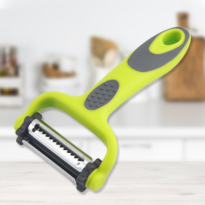 Electrodomésticos de acero inoxidables rotativos Peeler 3 en 1 para la verdura de la patata