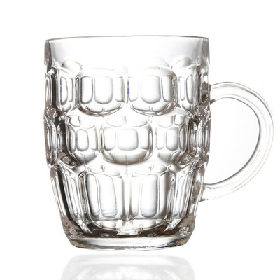 Tazas de consumición de encargo plásticas grandes Dimple Stein Beer Mugs con la manija 20oz