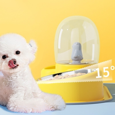 Alimentador automático de acero inoxidable del dispensador del agua del animal doméstico para los gatos de los perros