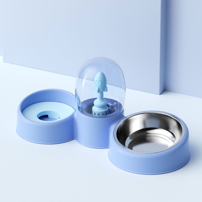 Alimentador automático de acero inoxidable del dispensador del agua del animal doméstico para los gatos de los perros
