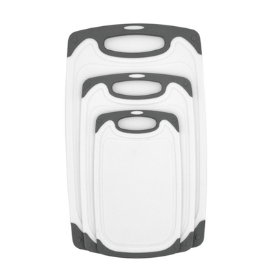 La tabla de cortar plástica libre Juice Grooves With Easy Grip de la cocina de BPA que taja dirige 676g