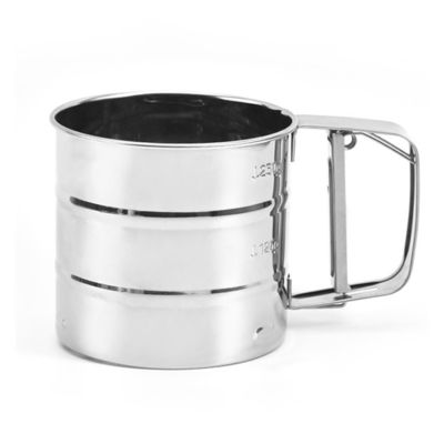 Tamiz de acero inoxidable de Fine Mesh Flour Sieve Powdered Sugar del tamiz de la cocina