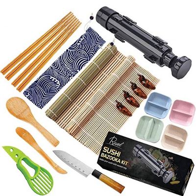 Sushi que hace a Kit All en una máquina del rodillo del sushi del fabricante DIY del bazuca del sushi