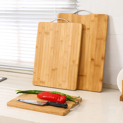 Utensilios de bambú de madera superiores resistentes de la cocina que tajan a tablas de cortar