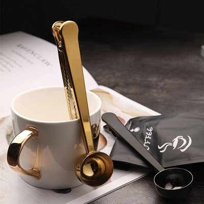Cucharada de acero inoxidable del café 304 multicolores con la manija larga