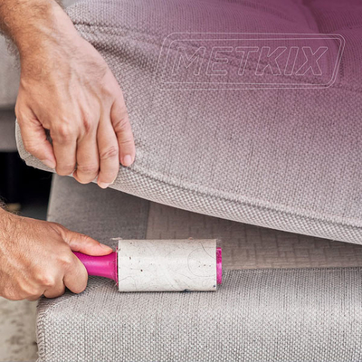 Rodillo reutilizable plástico del removedor del pelo de la pelusa de la piel para la ropa 400 hojas