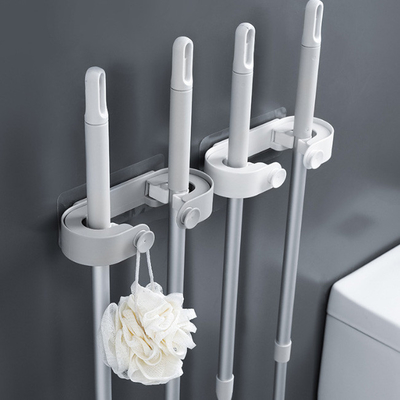 Fregona del ABS y soporte plásticos de la pared del tenedor de la escoba para la cocina casera del cuarto de baño