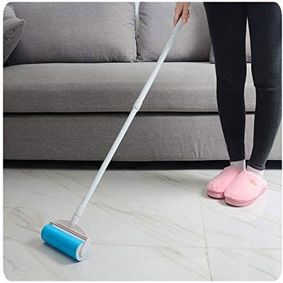 Rodillo largo ajustable plástico del removedor del pelo de la ropa de la pelusa de la manija para Cat Dog Clothes