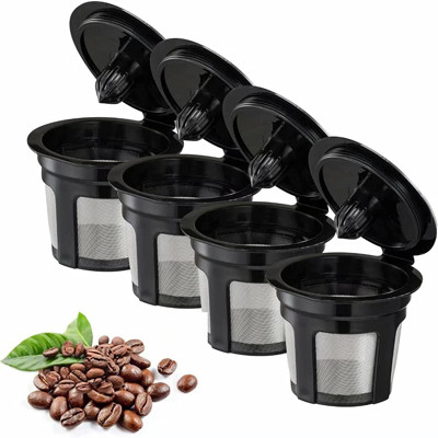 Filtros de café reutilizables de ajuste universal de acero inoxidable Eco Friendly